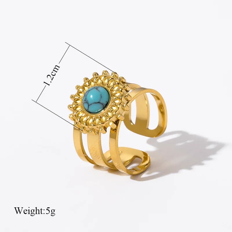 Gold Vintage Cuff Rings